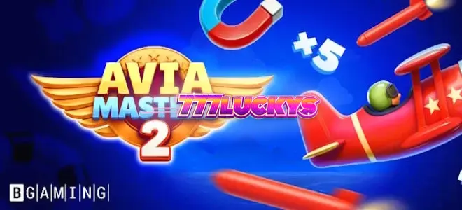 Tampilan layar permainan slot Aviamasters 2 di perangkat seluler